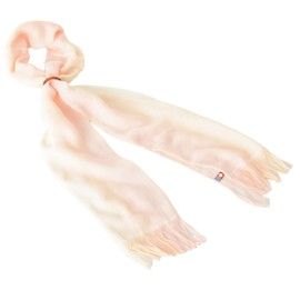 Empret Veil, Cool and Comfortable, Heatstroke Prevention, UV Protection, Scarf, Imabari Towel, 100% Cotton, Pink, 4.7 x 50.4 inches (12 x 128 cm), Made in Japan, Includes Ice Pack, Pocket, Ring