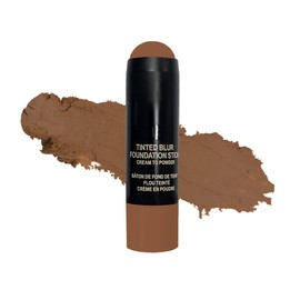 Nudestix Nudies Tinted Blur Foundation Stick, Matte Cream Powder Multitask Makeup to Tint, Blur, Blot Skin and Sculpt Face, Lightweight, Natural Matte Finish, Shade: Deep 8, 0.2 fl oz (6.2 g)