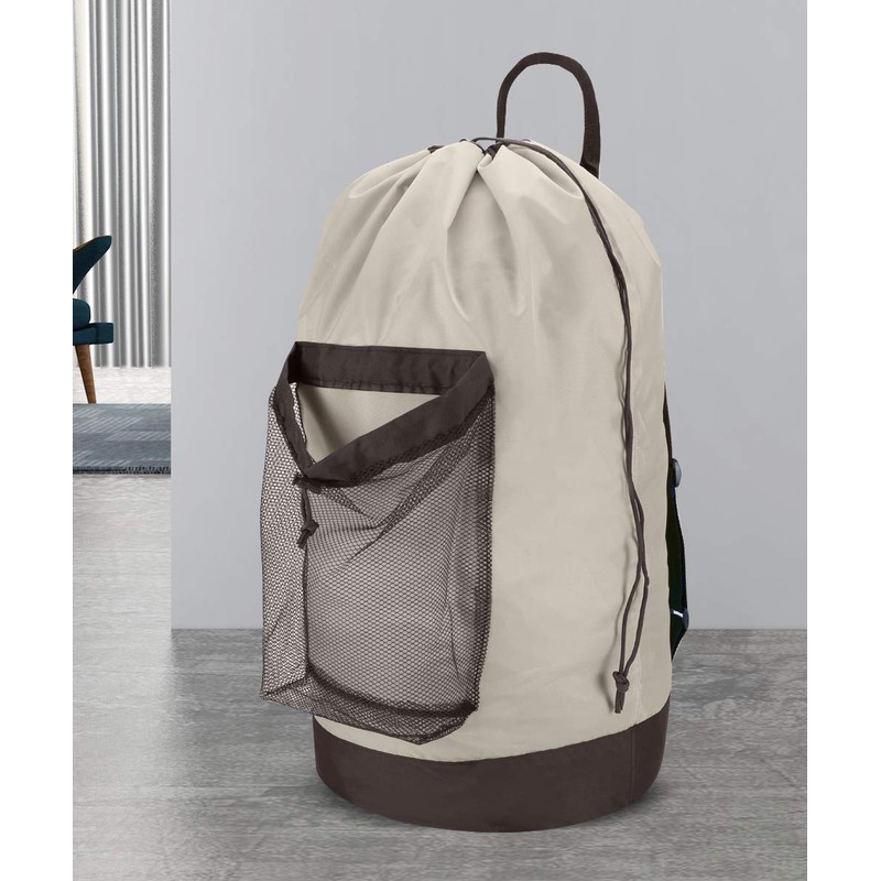 Dalykate Backpack Laundry Bag, 115L Large Hamper with Shoulder Straps,