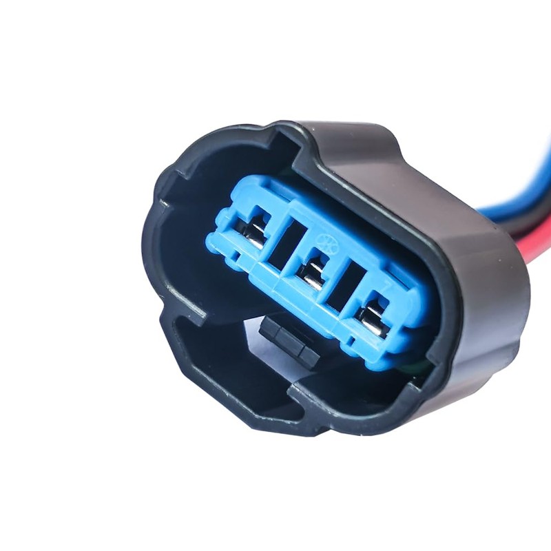 2PCS 3Pin Tail Light Connector Plug Pigtail Harness for 300EX