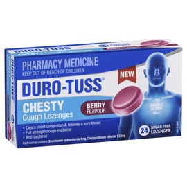 Duro-Tuss Lozenges Chesty Cough Berry X 24