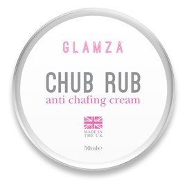 Glamza Chub Rub Anti Chafing Cream Smooth Skin Full Body Solution Sports Running Hands Feet Care 50g