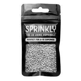 SPRINKLY - Glimmer Stars - Silver (Mini) - 25g