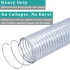 ZY-hosetube Suction Hose 3/4" ID - 50ft Clear Wire Reinforced