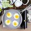 TECHEF - CeraTerra Ceramic Nonstick 4-Cup Egg Frying Pan (PFAS,