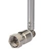 AM/FM Radio World Receiver Telescopic Antenna Small Portable (F Connector
