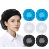 6-Pack Food Service Hair Nets, Reusable Unisex Elastic Chef Hat,Mesh