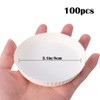 FERCAISH Disposable Paper Recycled Drinking Lids Coffee Hot Cups Lids