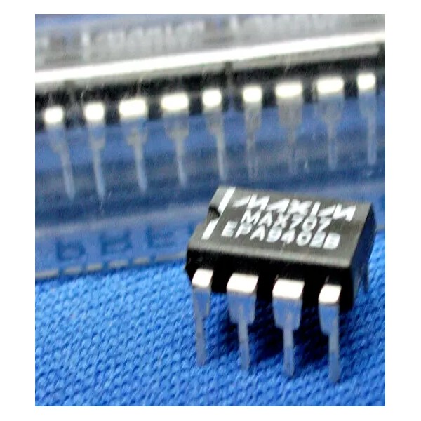 MAXIM MAX707EPA MAXIM SUPERVISOR MPU 8-PIN DIP ORIGINAL TUBES RARE
