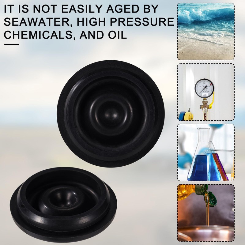4pcs Rubber Grease Cap Compatible with Dexter EZ Lube Trailer