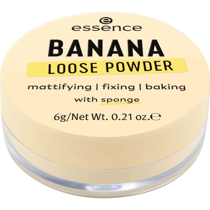 Essence Banana Polvos Sueltos Matificantes 6 G Amarillo