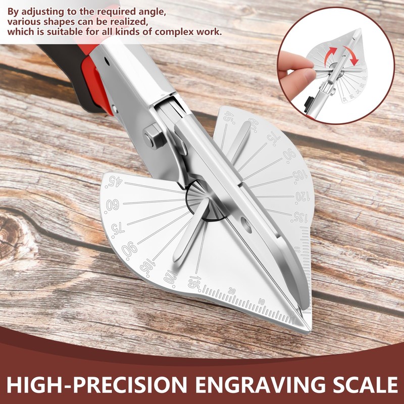 Abizarch Multi Angle Trunking Shears High Carbon Steel Miter Shears