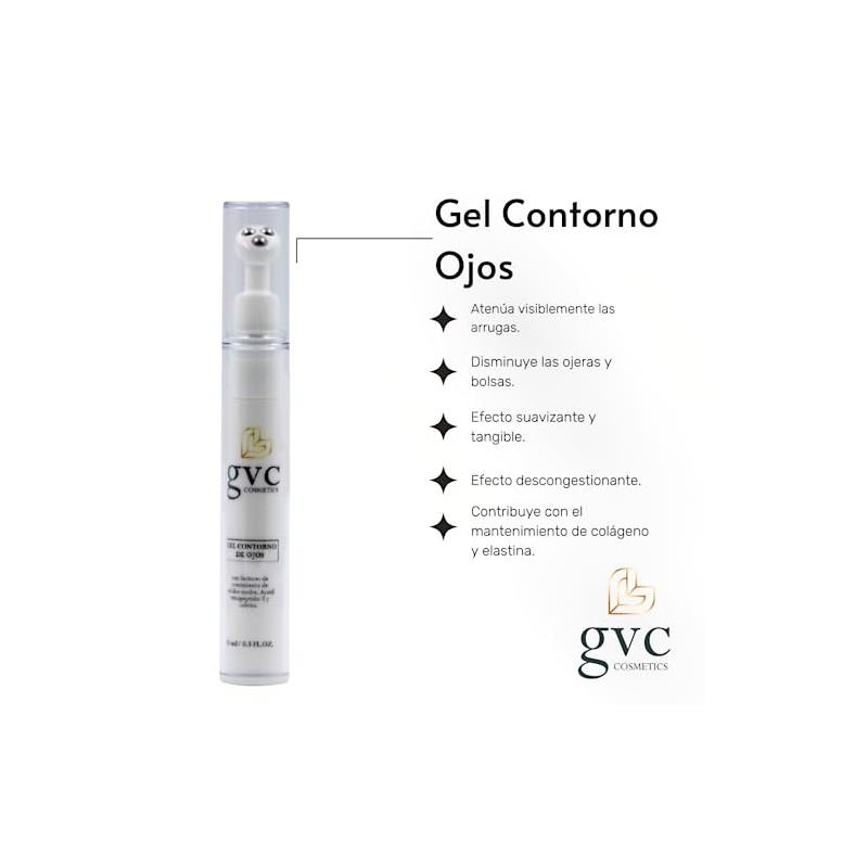 Gel Contorno de Ojos Disminuye las Ojeras y Bolsas con