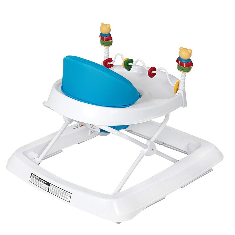 BABY JOY Baby Walker, Foldable Activity Walker with Adjustable Height,