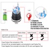 Botón de arranque del motor de automóvil, Keenso 12V Interruptor