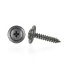 MAIN ST COLLECTIVE 50-Pack Black Sheet Metal Screws - 8