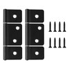 Screw Man Three Leaf Non-Mortised Hinge Bifold Door Hinges Bifold