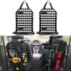 2Pcs Rigid Molle Panel for Vehicles, Storage Back Seat Truck