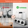 ACTIV CUISINE Bottle Holder for Sodastream Duo Crystal Bottles, 3