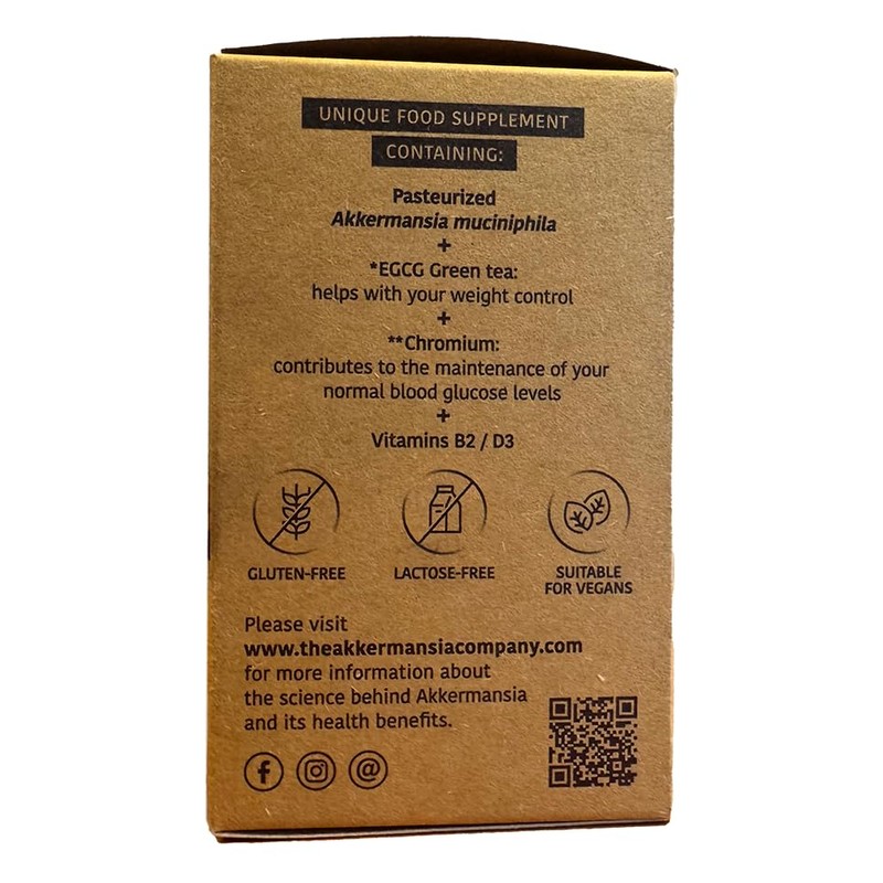 Akkermansia Muciniphila 30 Tablets - 100% original Akkermansia Muciniphila from