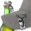 Buck Hat Clip Bottle Opener – Deer Hunter's Essential Cap