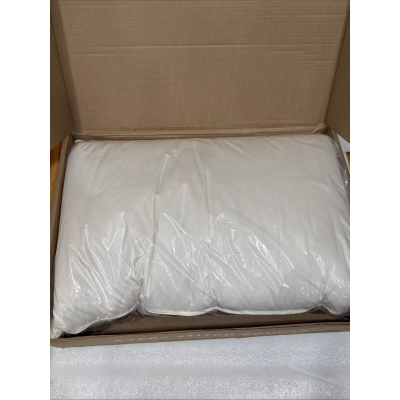 Double Stitch Luxury US White Down Pillow - Made in