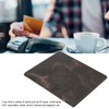 4pcs Vaccination Certificate Holder Marbling Waterproof PU Leather Vaccine Card