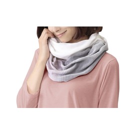 Selvan 100% Cotton Soft Gauze Stylish Snood Gray
