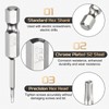 HARFINGTON H1.5 Hex Head Screwdriver Bit 1.5mm Metric Flat Tip