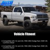 Aosuracing Aluminum Intercooler Pipe Kit Compatible with 1994-2002 Dodge Ram