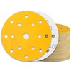 KONGMING Sandpaper 150 mm Velcro Pack of 60 15 Hole