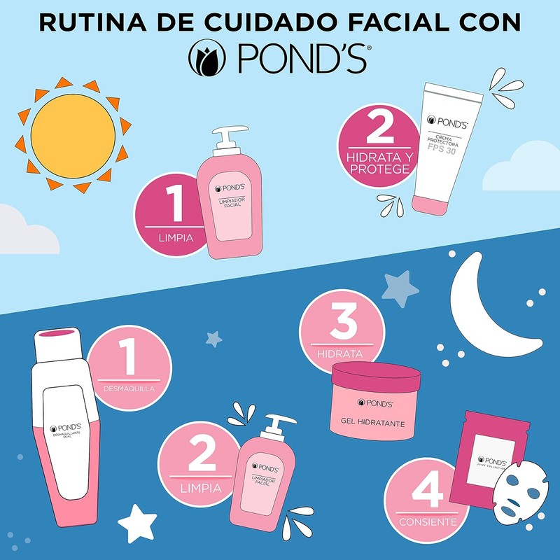 Pond's Crema Facial Clarant B3 con Factor de Protección Solar