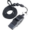 Molten WDFPKPBK Referee Goods, Whistle, Dolphin Pro KP, Black