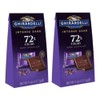 Ghirardelli chocolate 72%(Pack of 2)