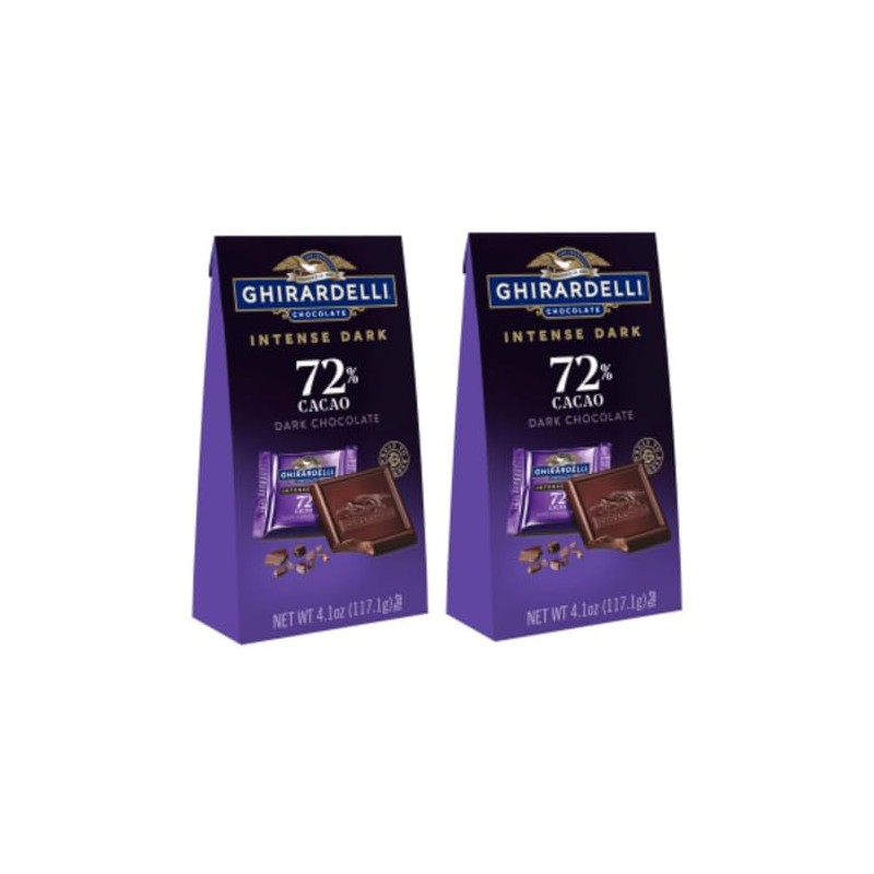 Ghirardelli chocolate 72%(Pack of 2)