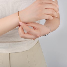 JoycuFF Teacher Appreciation Gifts Graduation for Her Women Morse Code Bracelets for Women Teacher Appreciation Funny Bracelets for Her