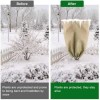 5PC 14inch*59inch Jute Sandbags 330g Biodegradable Eco-Friendly Materials Garden Supplies