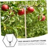 BESPORTBLE 24pcs Aluminium Alloy Branch Support Forks Tree Crutch Tool
