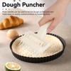 Pastry Lattice Roller Cutter,Pastry Roller with Spikes Pizza Docking Tool,Pizza
