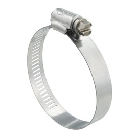 TRIDON HAS-40 (All Stainless Steel, 0.5 inch (12.7 mm) Width), 3 Pieces per Bag, Hose Clamp