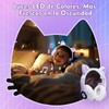 ZQSQD Audifonos Inalambricos para Niños, Auriculares Bluetooth con Luz LED