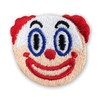 Clown Face, Emoticon, Embroidered Iron on Patch