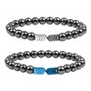 atnayo 2-Pack Glame Anti-Alcohol & Anxiety Relief Bracelet, Stylish Unisex