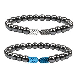 atnayo 2-Pack Glame Anti-Alcohol & Anxiety Relief Bracelet, Stylish Unisex Bracelets for Craving Control & Stress Relief