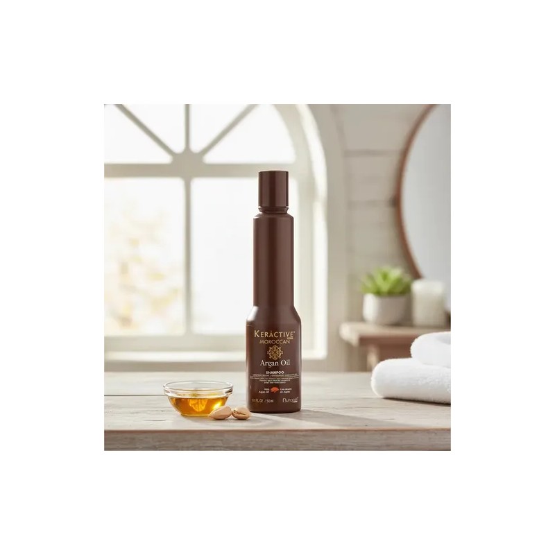 Nutrapel Keractive Shampoo Aceite de Argán Moroccan Argan Oil Shampoo