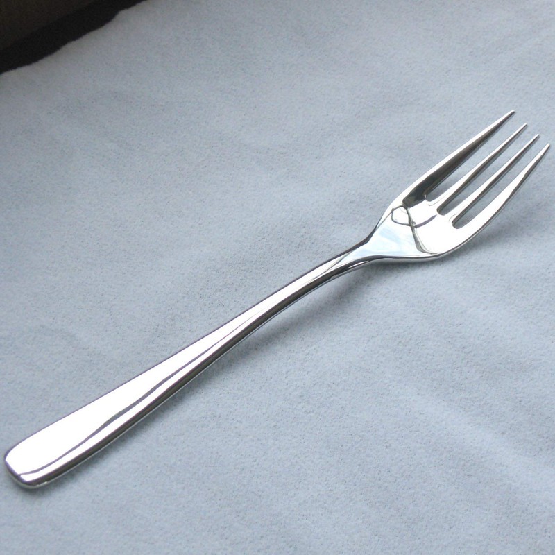 Nagao MIGAKI Curry Spoon Pasta Fork Set, 18-8 Stainless Steel,