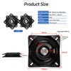 2Pcs 10" Swivel Base Plate Replacement 360° Ball Bearing for