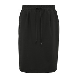 Stretch Interlock Jersey Skirt, black, 38