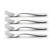Windsor Stainless Steel Pastry Forks, Silver, Set of 4