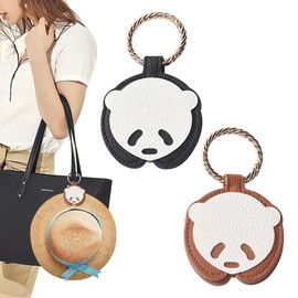 Sonicefit 2PCS Magnetic Hat Clip for Travel, Stylish Hat Holder Storage Hanger Carrier on Bag, Vacation Beach Cruise Essentials Accessory for Women (Panda Head)